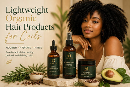 Lightweight Organic Hair Products for Coils
