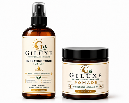 Giluxe Hydrating Tonic & Pomade Duo