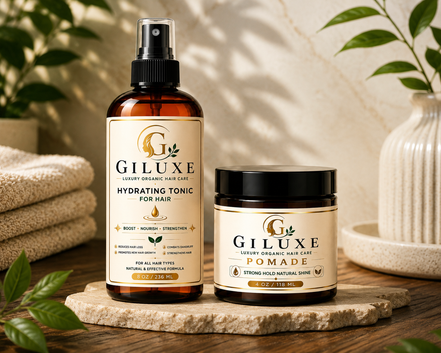 Giluxe Hydrating Tonic & Pomade Duo