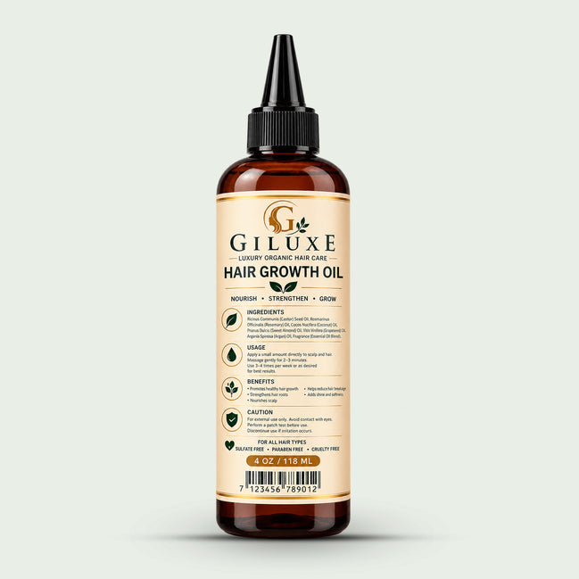 Giluxe Organic Hair Growth Oil