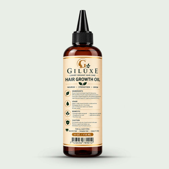 Giluxe Organic Hair Growth Oil