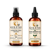 Giluxe Hydrating Tonic Hair Growth Oil Duo