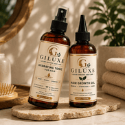 Giluxe Hydrating Tonic & Hair Growth Oil Duo - Giluxe