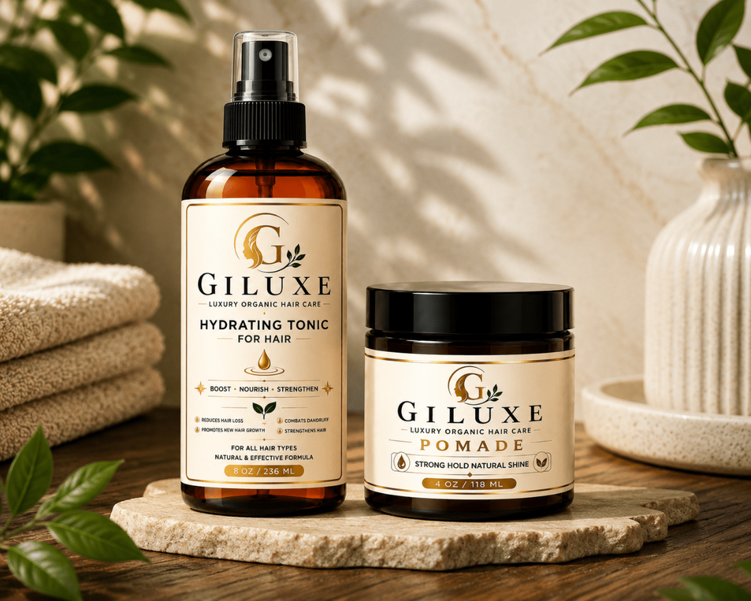 Giluxe Hydrating Tonic & Pomade Duo - Giluxe