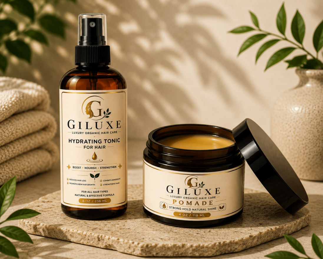 Giluxe Hydrating Tonic & Pomade Duo - Giluxe