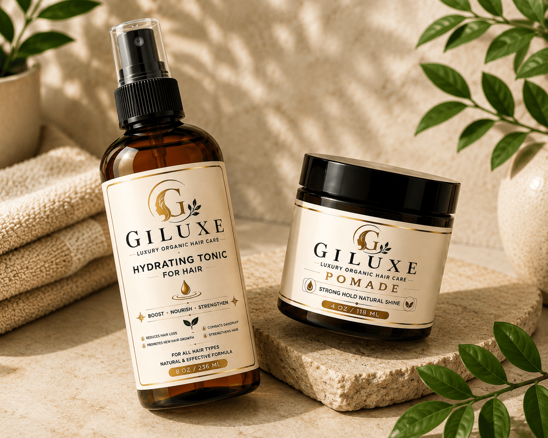 Giluxe Hydrating Tonic & Pomade Duo - Giluxe
