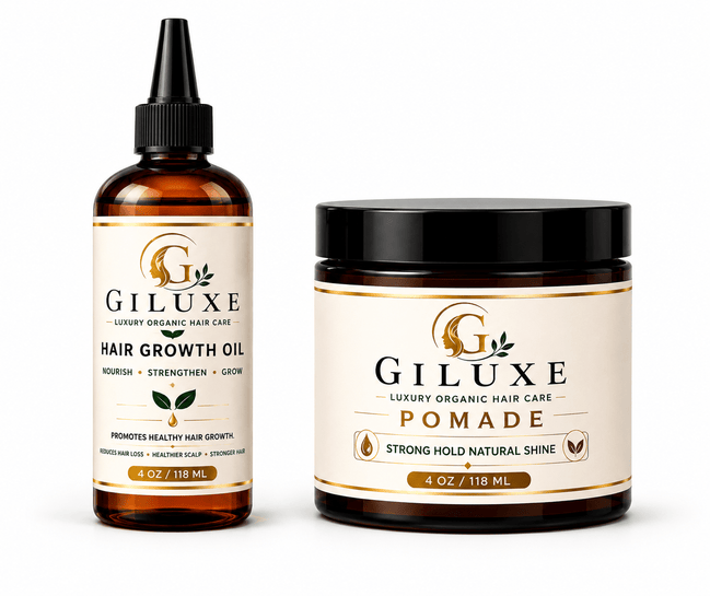 Hair Growth Oil & Pomade Set - Giluxe